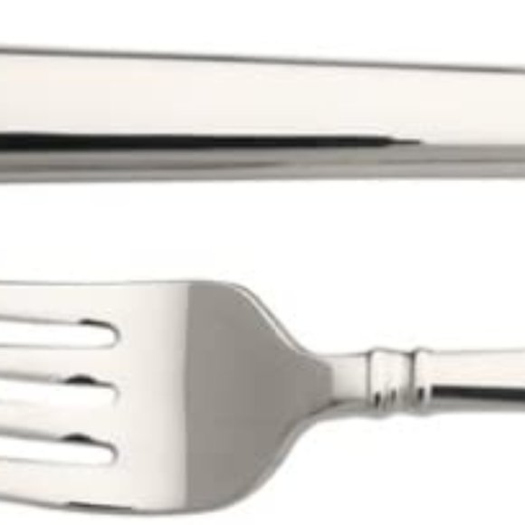 NEW LENOX ETERNAL STAINLESS STEEL FLATWARE 60-PC SERVICE FOR 12 + 7 SERVING PCS - Picture 5 of 10